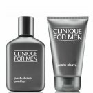 CLINIQUE for MEN ~ POST SHAVE SMOOTHER & SHAVING CREAM ~ Set NEW IN BOX NIB