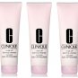 3 x Clinique ~ RINSE OFF Foaming CLEANSER ~ Lot of 3 JUMBO SIZE 8.5 oz