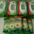 ANTIBACTERIAL Wet WIPES Lot, 4 Large + 6 Travel Packs = 378 Wipes, LEMON Scented