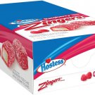 Hostess Raspberry Zingers, Cream-Filled Snack Cakes, 3 Cakes per Pack, (Pack ...