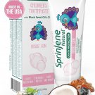 SprinJene Natural Kids Toothpaste, Bubblegum | Natural Children’s