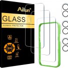 Ailun 3 Pack Screen Protector for iPhone 17 [6.3 inch] + 3 Pack Camera Lens Protector