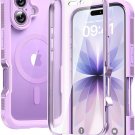 Diaclara Magnetic Designed for iPhone 17 Case 6.3 Inch Full Body Bumper,[Compatible with MagSafe]