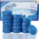 16 Pack (Blue) Toilet Bowl Cleaner Tablets, Long-lasting Bathroom Toilet Tank Cleaner.(Blue) 16 Pack (Blue) Toilet Bowl Cleaner Tablets, Long-lasting Bathroom Toilet Tank Cleaner.(Blue)
