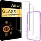 Ailun 3 Pack Screen Protector for iPhone 17 Pro Max [6.9 inch] with Installation Frame
