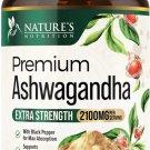Organic Ashwagandha Capsules 2100mg Supplement w/ Black Pepper Root Powder Organic Ashwagandha Capsules 2100mg Supplement w/ Black Pepper Root Powder