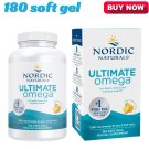 Nordic Naturals Ultimate Omega 1280mg Omega-3 Fish Oil with Lemon - 180 Softgels Nordic Naturals Ultimate Omega 1280mg Omega-3 Fish Oil with Lemon - 180 Softgels