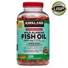 Kirkland Signature Wild Alaskan Fish Oil 1400 mg, 230 Softgels Exp: 01/2026