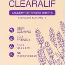 CLEARALIF Laundry Detergent Sheets, Lavender, 64 Load