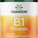 Swanson Vitamin B1 (Thiamin) - Promotes Healthy Metabolism and Provides