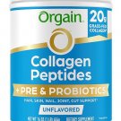 Orgain Hydrolyzed Collagen Peptides + Prebiotic & Probiotics Powder for