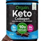 Orgain Keto Collagen Protein Powder, Chocolate - 10g Grass Fed Hydrolyzed