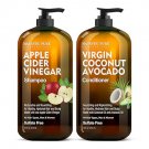 MAJESTIC PURE Apple Cider Vinegar Shampoo and Avocado Coconut MAJESTIC PURE Apple Cider Vinegar Shampoo and Avocado Coconut