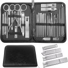 Manicure Set Professional Set Nail Clippers Pedicure Kit-30 Pieces Stainless