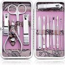 Manicure Set Professional Nail Clippers Kit Pedicure Care Tools- Stainless