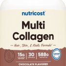 Nutricost Multi Collagen + Beauty & Protein Powder (Milk Chocolate) 30 Servings