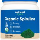 Nutricost Organic Spirulina Powder 454 Grams (1LB) - 1g Per Serving, 454 Serving
