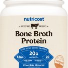 Nutricost Beef Bone Broth Protein Powder Chocolate (20 Servings) - Gluten-Free Nutricost Beef Bone Broth Protein Powder Chocolate (20 Servings) - Gluten-Free
