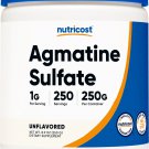 Nutricost Agmatine Powder 250 Grams - 250 1G Servings of Pure Agmatine Sulfate
