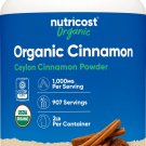 Nutricost Organic Ceylon Cinnamon Powder (2 pounds) - Vegan, Gluten-Free