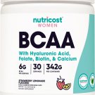 Nutricost BCAA for Women (Strawberry Lemonade) 30 Servings