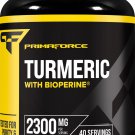 Primaforce Turmeric with Bioperine 120 capsules 2300 mg per serving