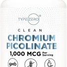 Type Zero Clean Chromium Picolinate Tablets (120 Count) 1,000 MCG Per Serving