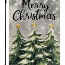 CROWNED BEAUTY Merry Christmas Garden Flag 12x18 Inch