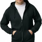 Gildan mens Full Zip Hooded Sweatshirt Size: Medium