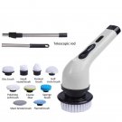 9-in-1 Electric Cleaning Brush Electric Spin Cleaning Scrubber Electric Cleaning Tools Parlour