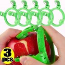1/3pcs Vegetable Fruit Peeler Apple Pear Spiralizer Peelers Stainless Steel Handheld Rotating