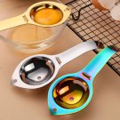 1PC Egg Separator Stainless Steel Egg Yolk White Separator Filter Handle Egg Divider Kitchen