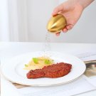 Salt Spice Pepper Shaker Stainless Steel Egg Shaped Condiment Bottle Kitchen Gadgets