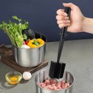 1Pcs Kitchen Meat Chopper Ground Beef Masher Mixing Grinding and Pounding Spatula