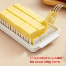 Butter Cutter Box Cheese Butter Storage Box with Lid Butter Dish Stick Butter Container