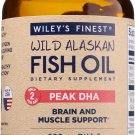 Wiley's Finest Wild Alaskan Fish Oil Peak DHA - 900mg EPA and DHA Omega-3s