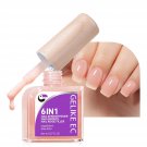 Gelike EC Nail Growth Strengthener for Woman: Nude Blush 6 in 1 Natural