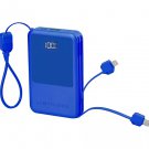 Limitless 10,000mAh Power Bank w/ Built in Cables & 15W Magnetic Charge