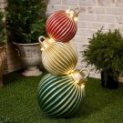 Illuminated Indoor/Outdoor 32" Stacking Ornaments by Kim Gravel
