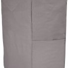 Gray Solid Coffee Maker Cover