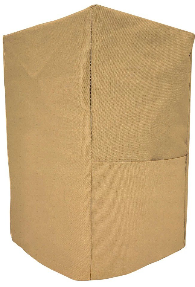 Tan Solid Coffee Maker Cover