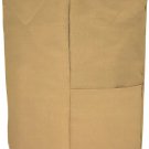 Tan Solid Coffee Maker Cover