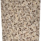 Brown Paisley Coffee Maker Cover