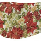 Christmas Poinsettia Toaster Cover Size 4 Slice