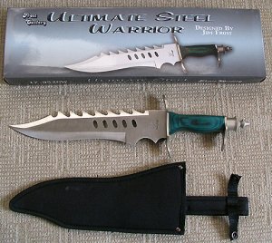 17" Custom Design ULTIMATE STEEL WARRIOR NEW FREE SHIP