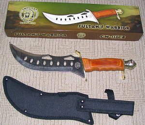 16 1/4" Custom Designed BOWIE-Stainless FREE SHIP