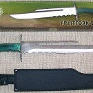 20 1/2" Custom Designed BOWIE Green Pakawood FREE SHIP