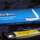 German Stainless Bone Handle 3 1/2" pocket Free Ship