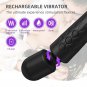 Powerful Magic Wand Vibrator for Women AV Clitoral, G-Spot & Nipple Stimulator