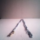 3 ft tetherball lead chain and 2 snap swivels